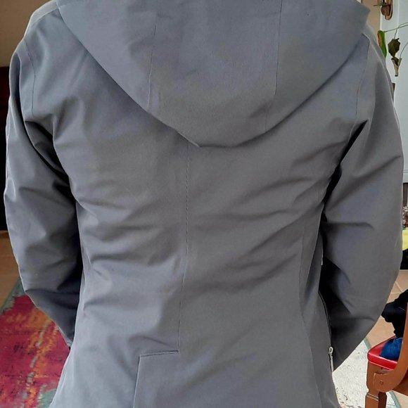 Grey Hooded Jacket XS - Picture 3 of 6